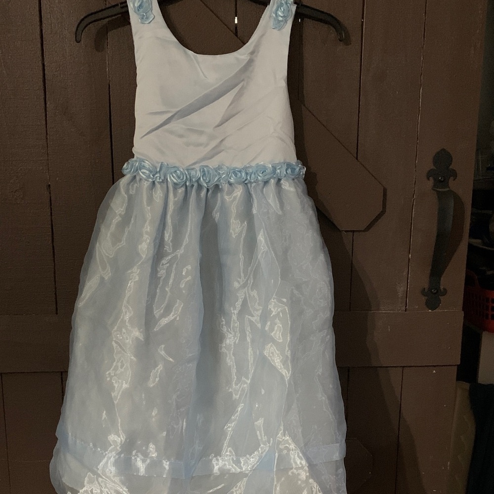 Elegant Blue Kids Dress